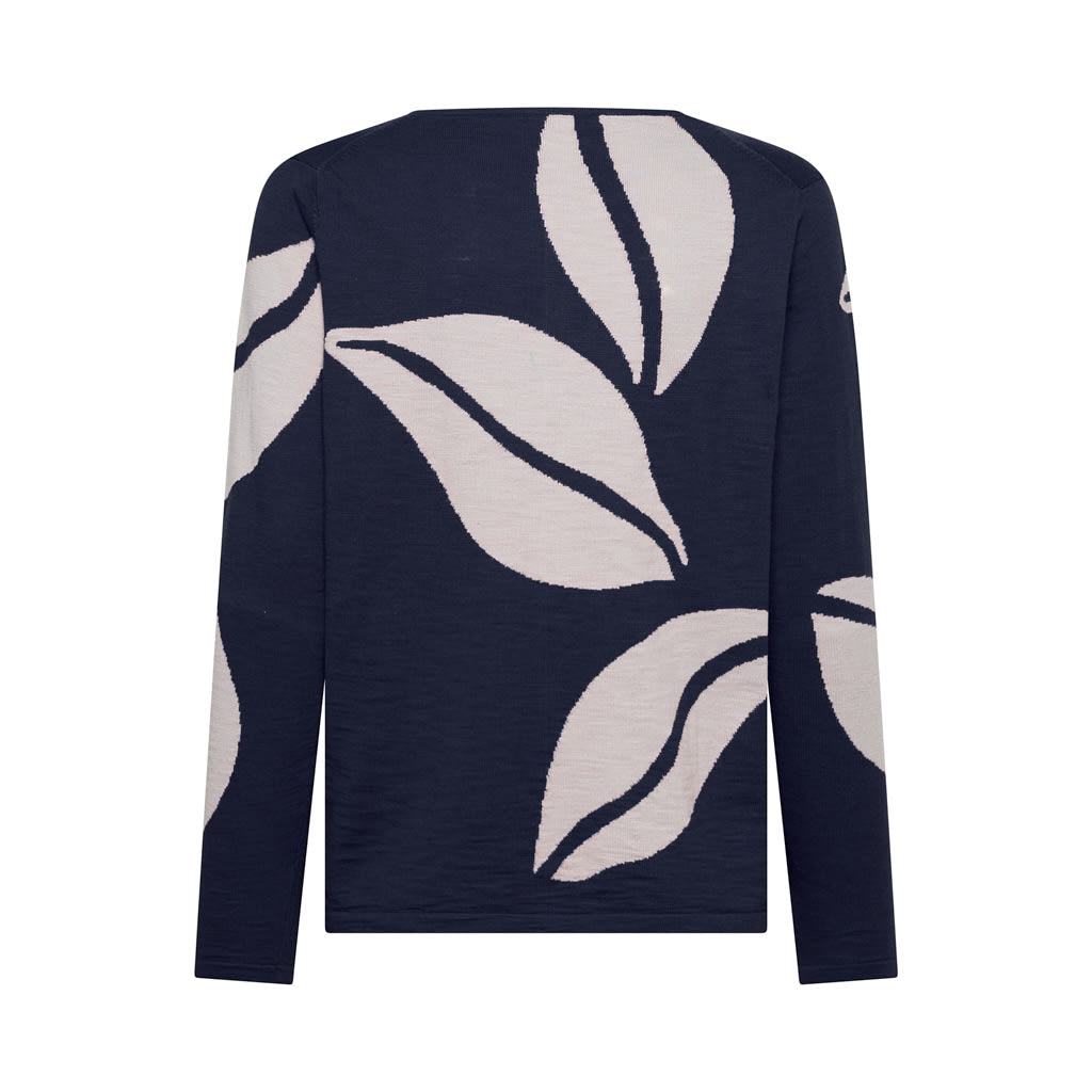 leaf - navy