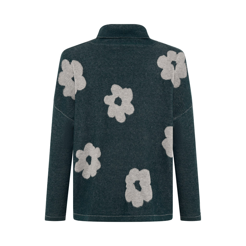 bloom - dark aqua