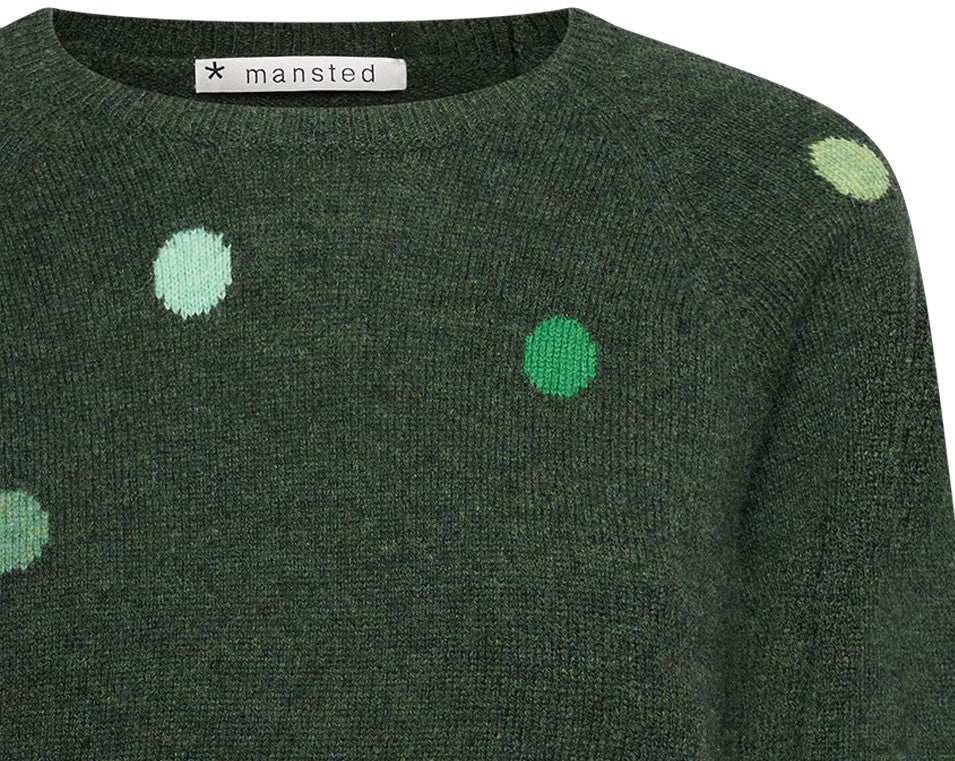 dot - dark green
