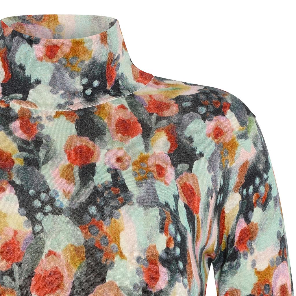 melina print SMS - cold green